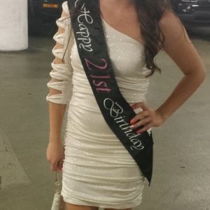 21st birthday sash